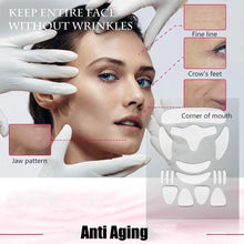 Load image into Gallery viewer, Face Wrinkle Patches - Skincare Pads to Smooth Eye, Mouth, Forehead - Clear Anti-Wrinkle Treatment for Overnight Lift - Train Facial Muscles to Reduce Fine Lines, Frown Lines, Smile Lines MuzooyBeauty